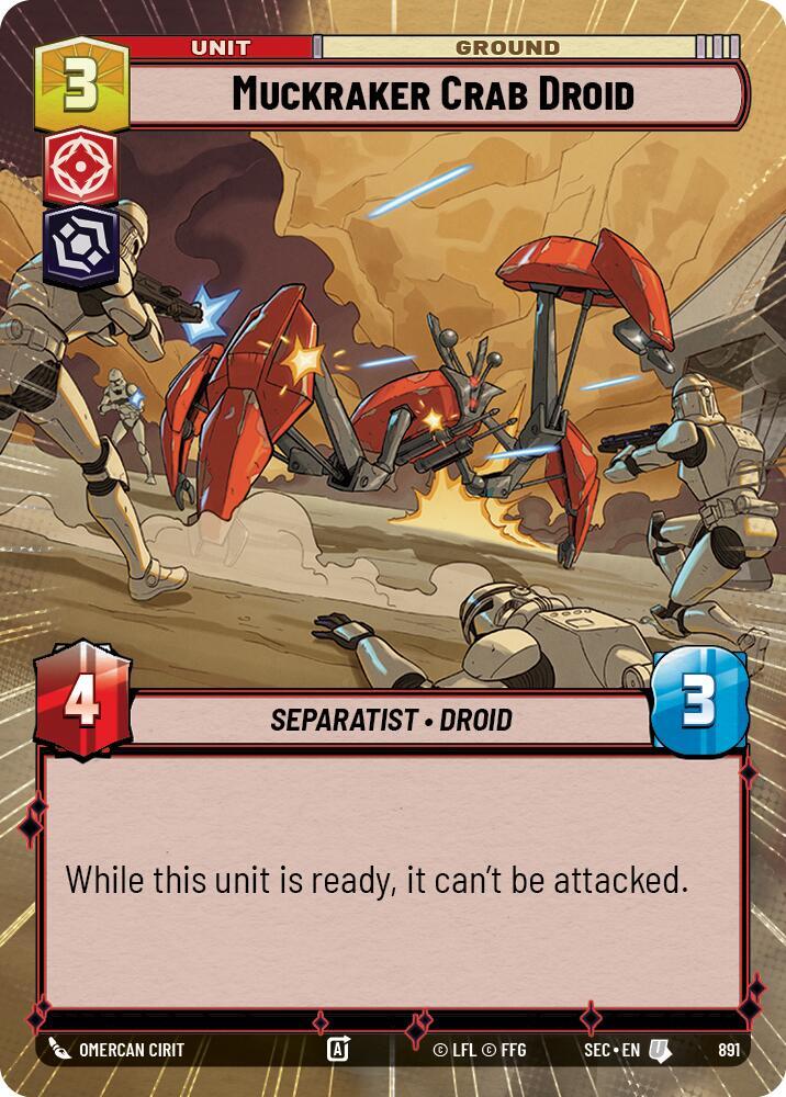 Muckraker Crab Droid (Hyperspace Foil)