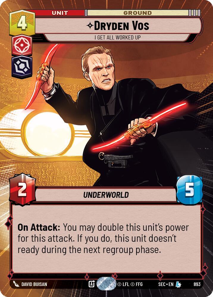 Dryden Vos - I Get All Worked Up (Hyperspace Foil)