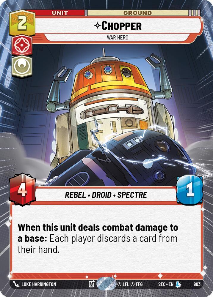Chopper - War Hero (Hyperspace Foil)