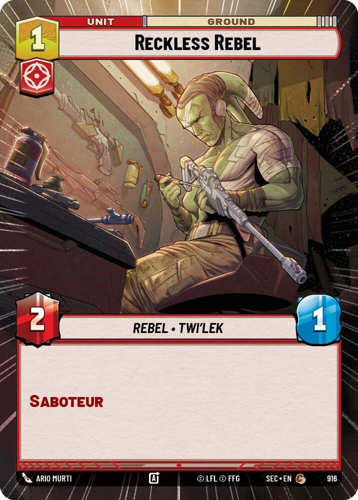 Reckless Rebel (Hyperspace Foil)