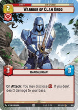 Warrior of Clan Ordo (Hyperspace Foil) - Star Wars Unlimited
