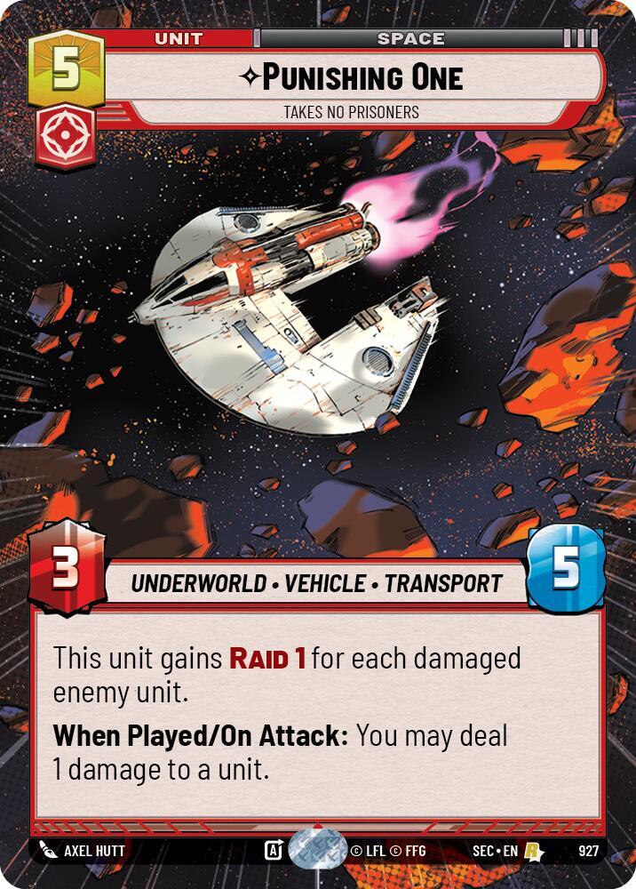 Punishing One - Takes No Prisoners (Hyperspace Foil)