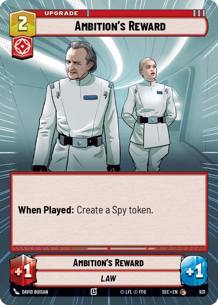 Ambition's Reward (Hyperspace Foil)