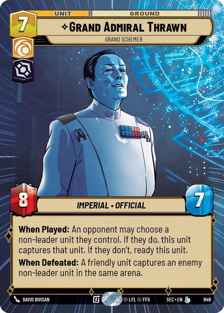 Grand Admiral Thrawn - Grand Schemer (Hyperspace Foil)