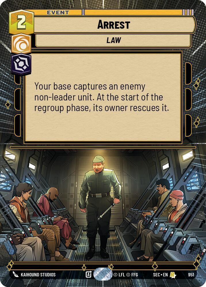 Arrest (Hyperspace Foil)