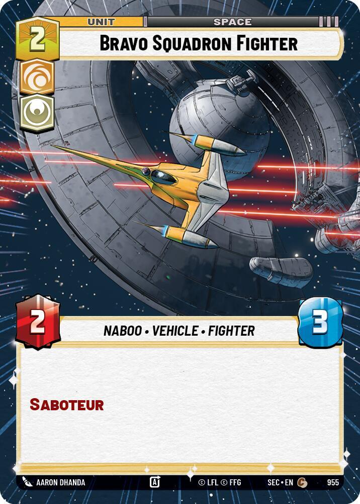 Bravo Squadron Fighter (Hyperspace Foil)