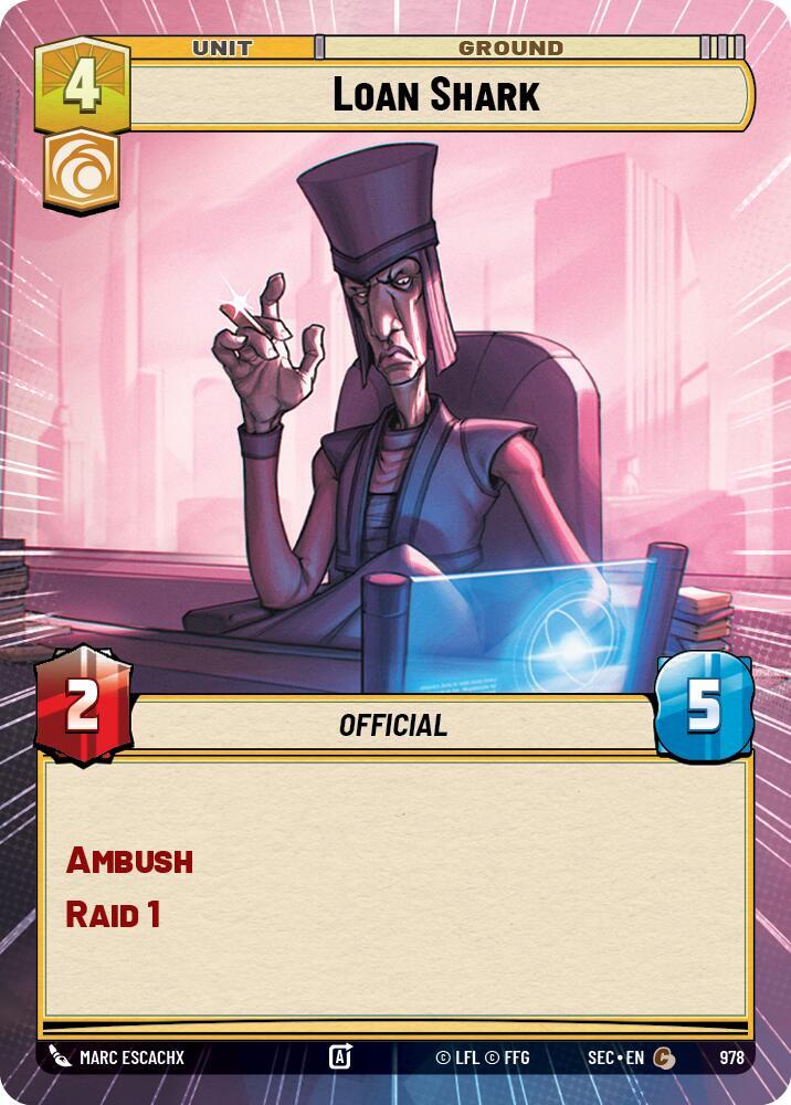 Loan Shark (Hyperspace Foil)