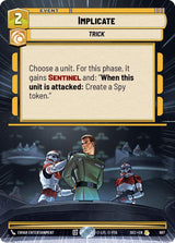 Implicate (Hyperspace Foil) - Star Wars Unlimited