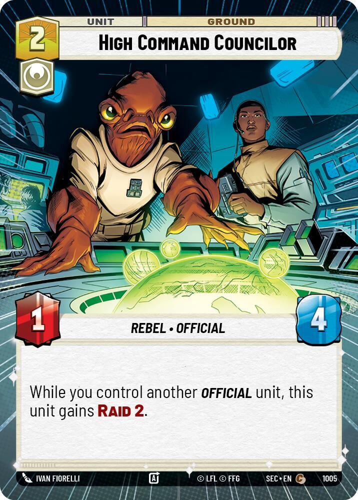 High Command Councilor (Hyperspace Foil)