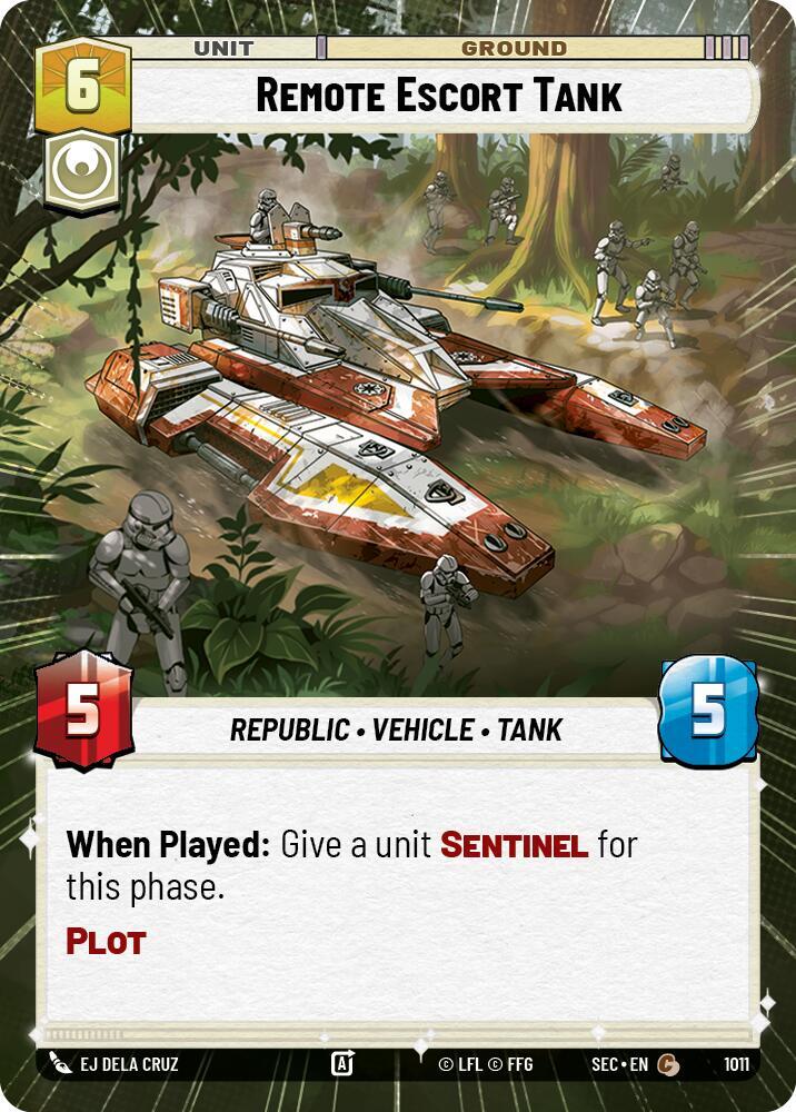 Remote Escort Tank (Hyperspace Foil)