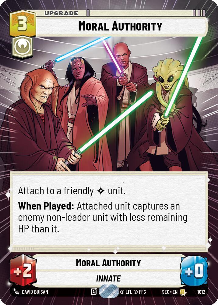 Moral Authority (Hyperspace Foil)
