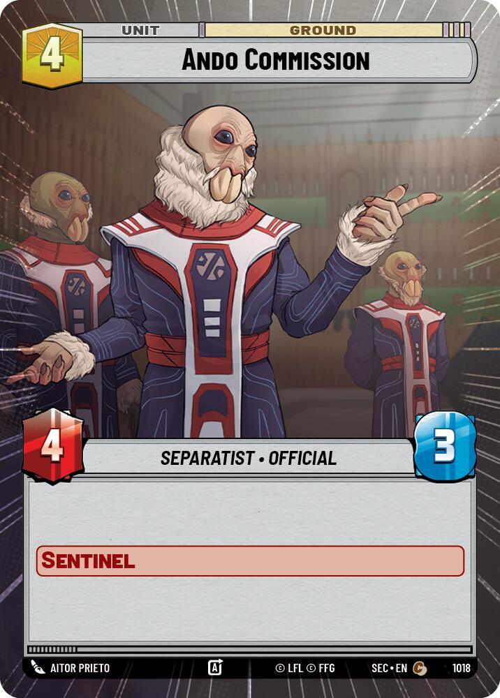 Ando Commission (Hyperspace Foil)