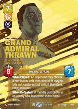 Grand Admiral Thrawn - Grand Schemer (Prestige) - Star Wars Unlimited
