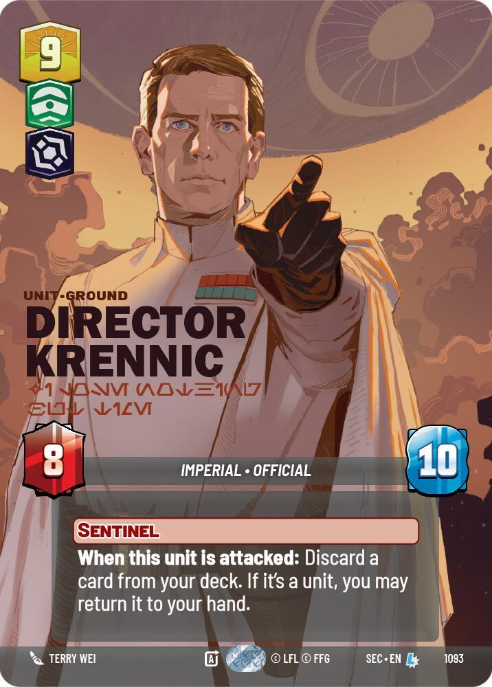 Director Krennic - I Lose Nothing But Time (Prestige Foil)