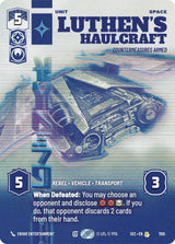 Luthen's Haulcraft - Countermeasures Armed (Prestige Foil) (SEC 1106) - Star Wars Unlimited