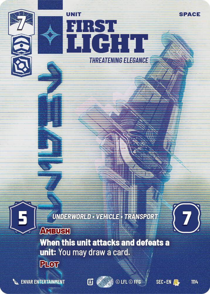 First Light - Threatening Elegance (Prestige Foil)