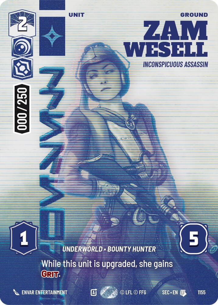 Zam Wesell - Inconspicuous Assassin (Serialized)