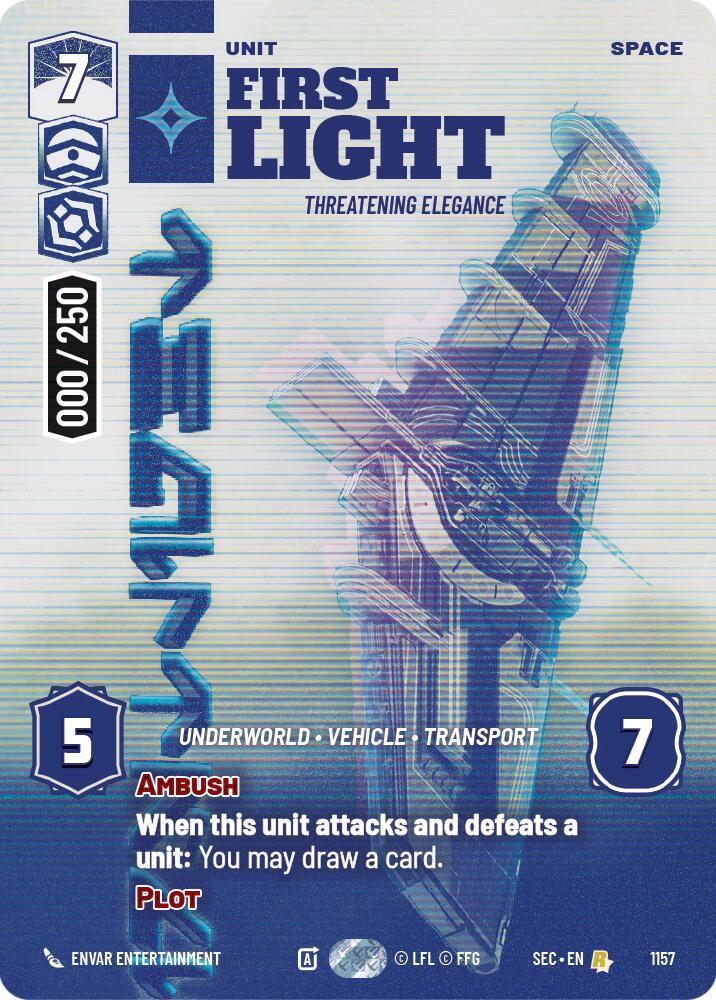 First Light - Threatening Elegance (Serialized)