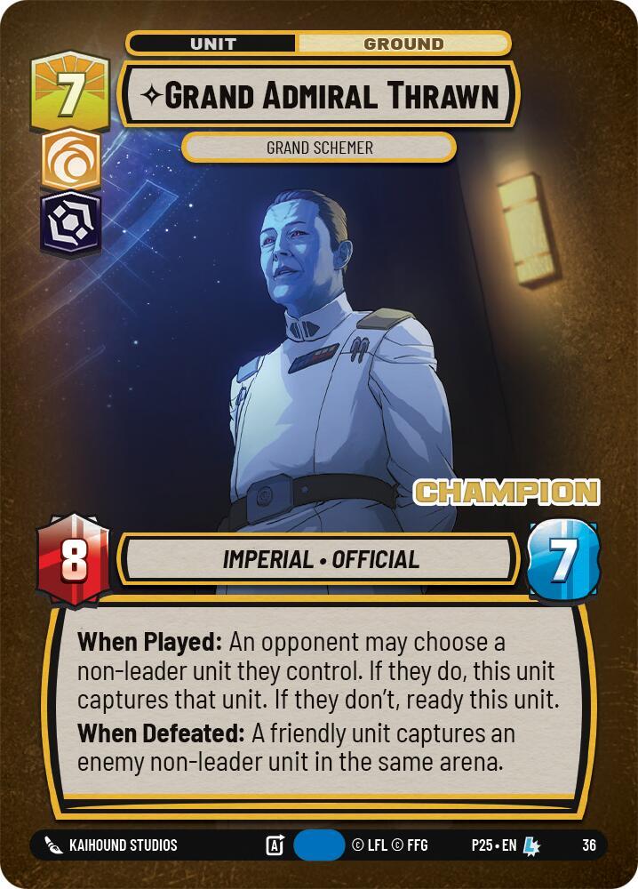 Grand Admiral Thrawn - Grand Schemer (Champion)