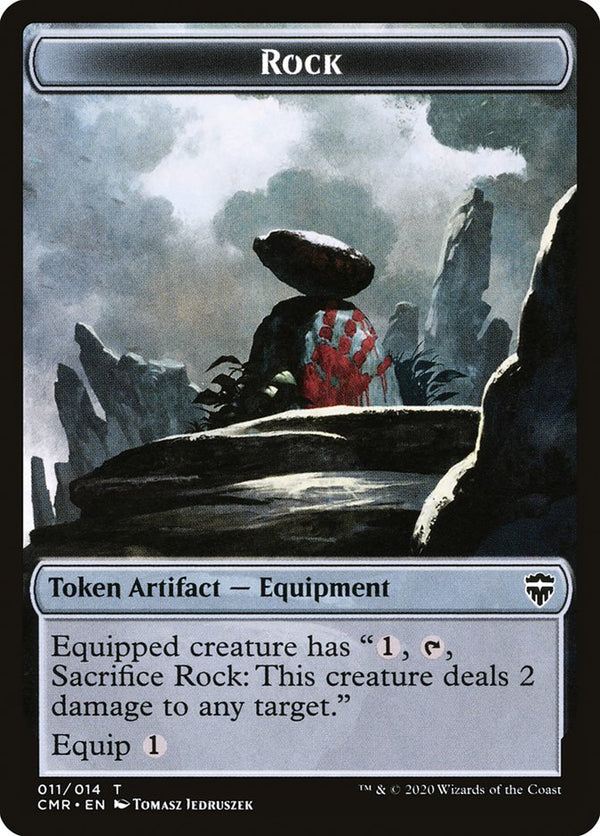 Rock Token - Magic: The Gathering