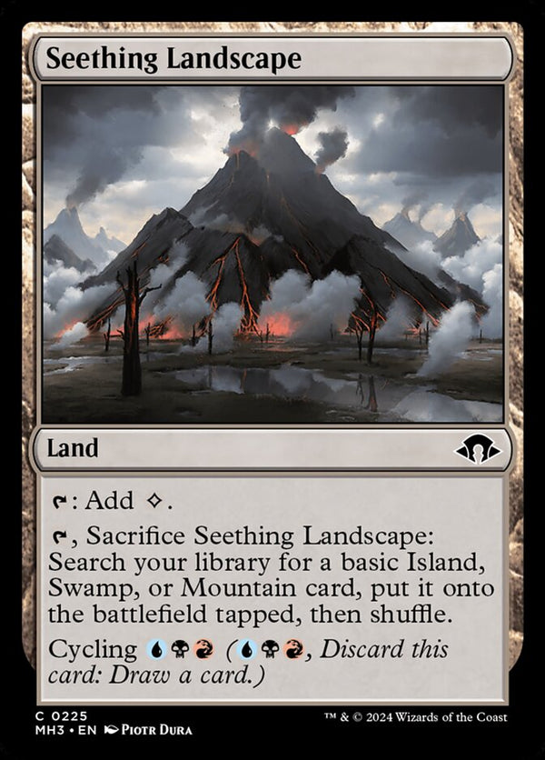 Seething Landscape - Magic: The Gathering