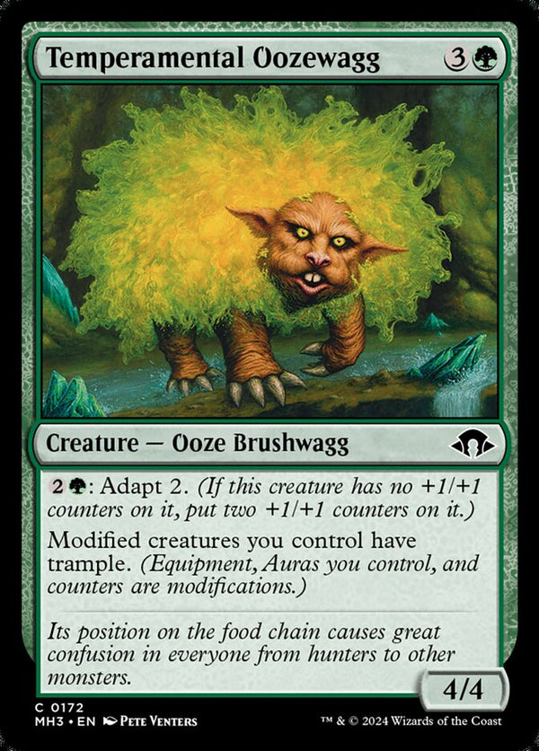 Temperamental Oozewagg - Magic: The Gathering