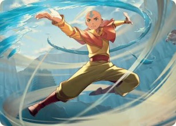 Aang, Swift Savior Art Card - Magic: The Gathering