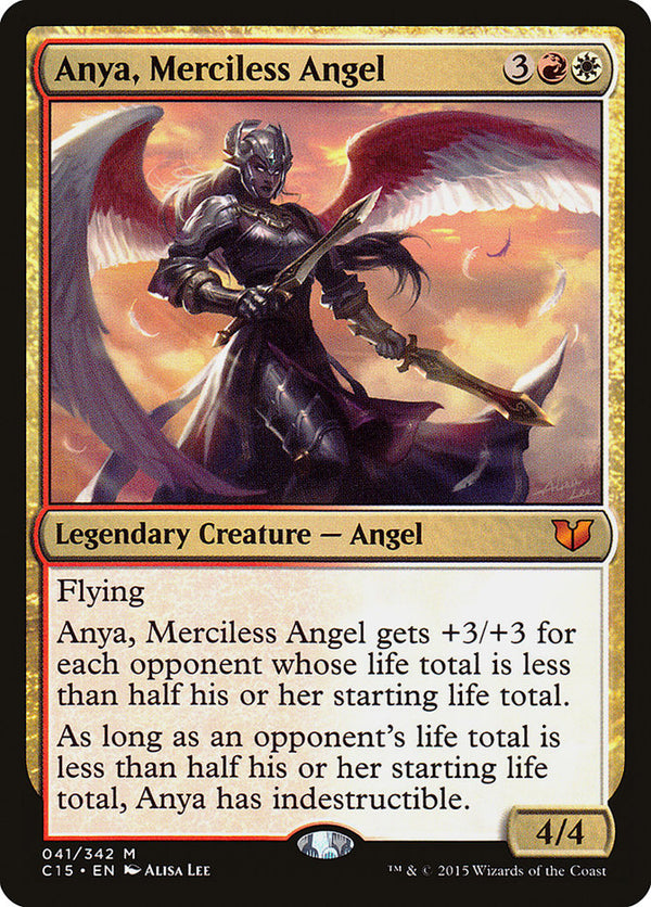 Anya, Merciless Angel - Magic: The Gathering