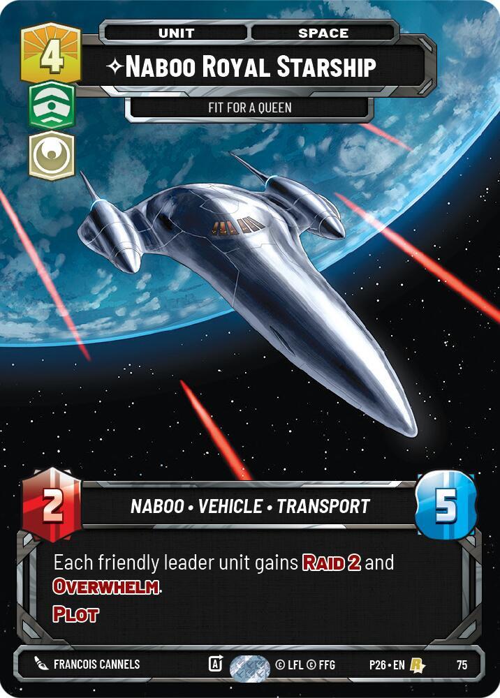 Naboo Royal Starship - Fit For A Queen (75)