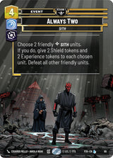 Always Two (89) (SN1 89) - Star Wars Unlimited