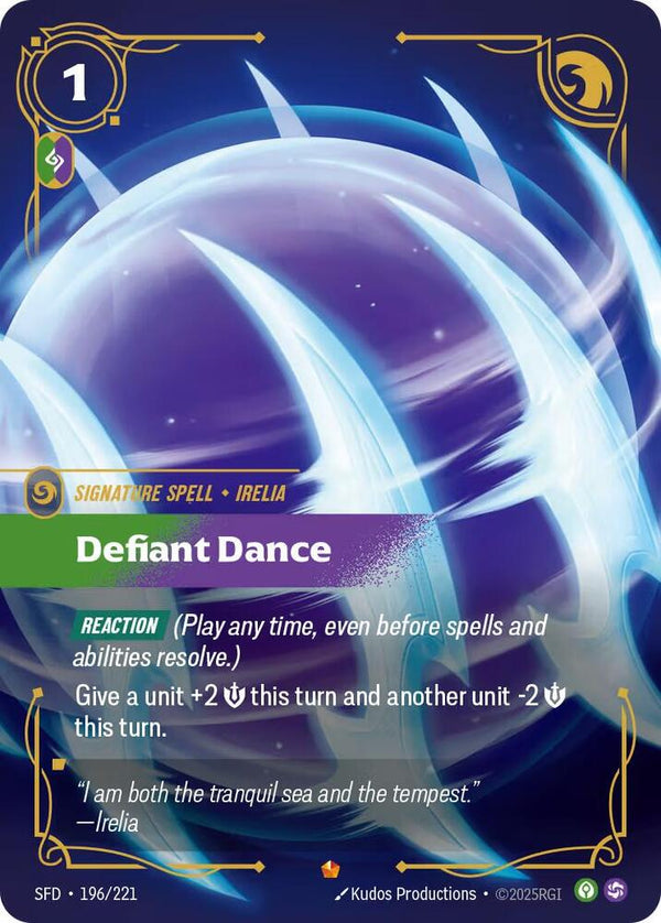 Defiant Dance - Riftbound: League of Legends TCG