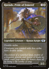 Kwende, Pride of Femeref (Foil Etched) - Magic: The Gathering