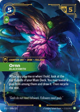 Ornn - Blacksmith (Alternate Art) - Riftbound: League of Legends TCG
