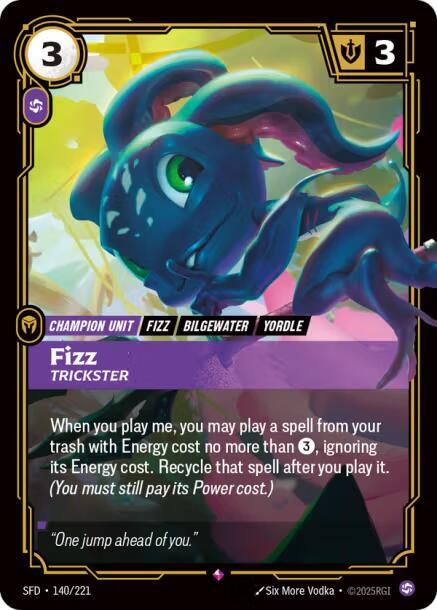 Fizz - Trickster - Riftbound: League of Legends TCG