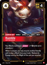 Rumble - Hotheaded (Alternate Art) - Riftbound: League of Legends TCG