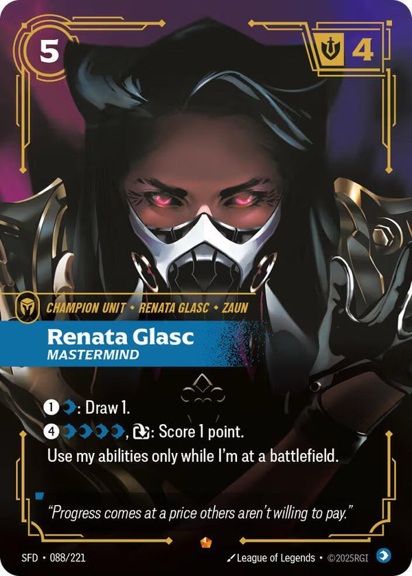 Renata Glasc - Mastermind - Riftbound: League of Legends TCG