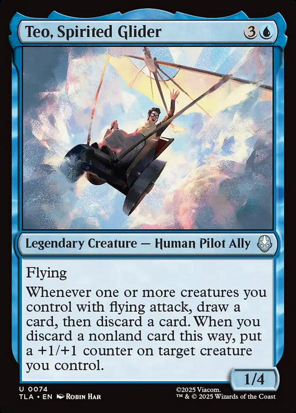 Teo, Spirited Glider - Magic: The Gathering