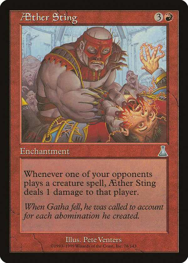 Aether Sting - Magic: The Gathering