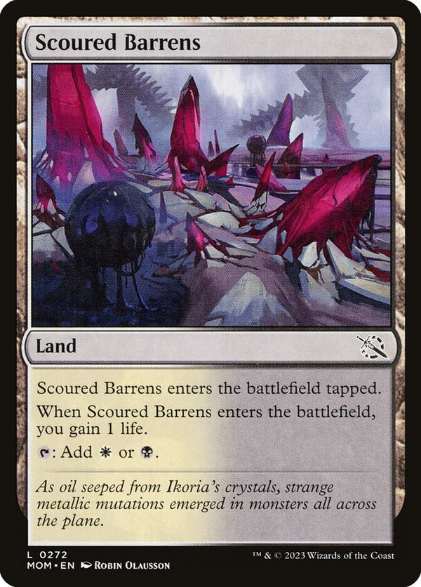 Scoured Barrens - Magic: The Gathering