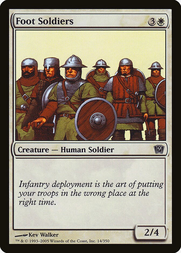 Foot Soldiers - Magic: The Gathering