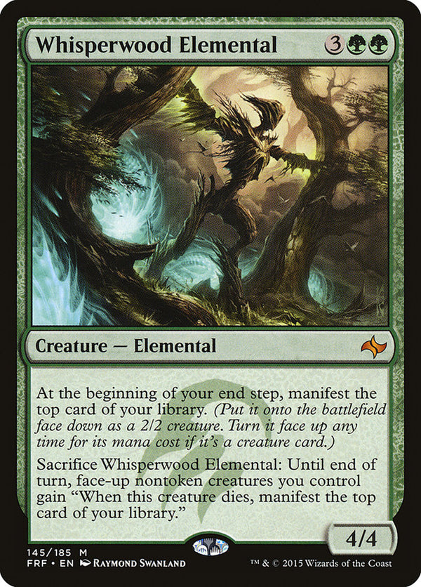 Whisperwood Elemental - Magic: The Gathering