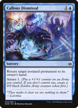 Callous Dismissal - Magic: The Gathering