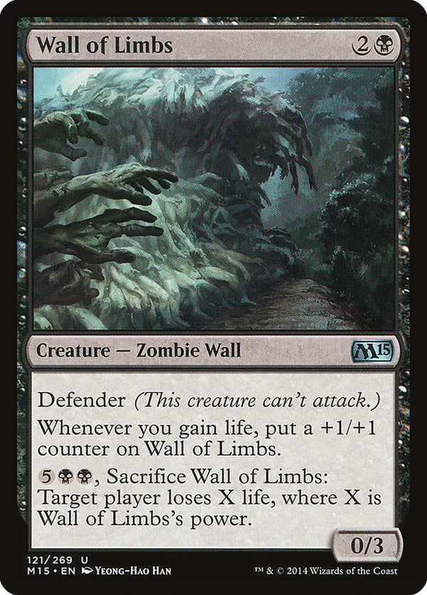 Wall of Limbs - Magic: The Gathering