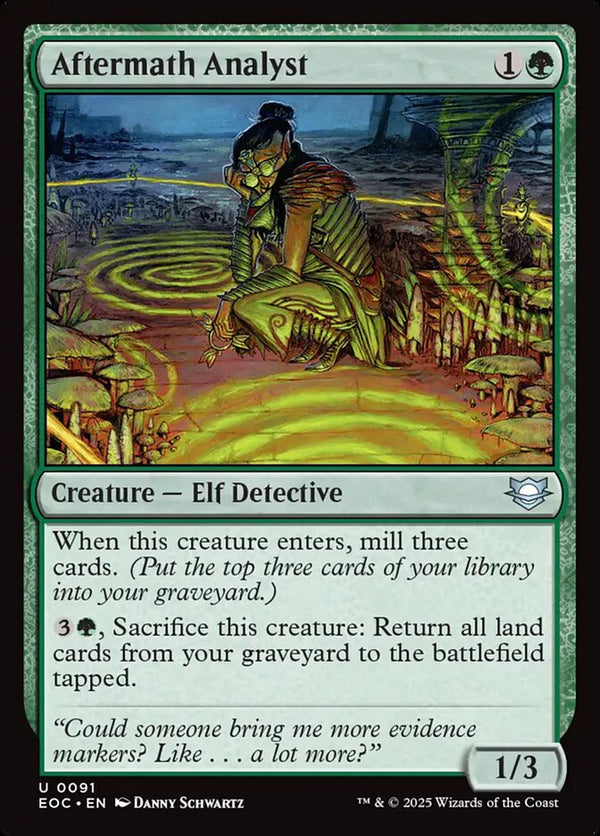 Aftermath Analyst - Magic: The Gathering