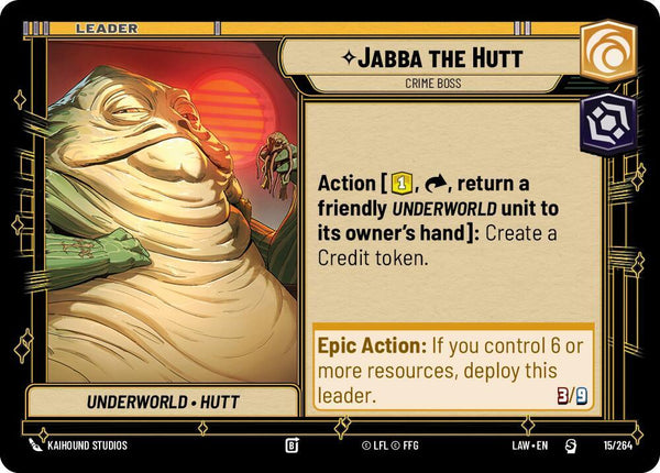 Jabba the Hutt - Crime Boss - Star Wars Unlimited