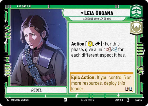 Leia Organa - Someone Who Loves You - Star Wars Unlimited