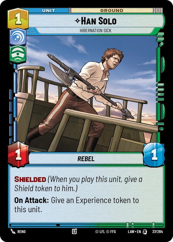 Han Solo - Hibernation Sick - Star Wars Unlimited