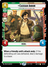 Cassian Andor - Everything for the Rebellion (LAW 56/264) - Star Wars Unlimited