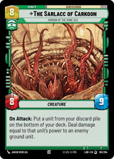The Sarlacc of Carkoon - Horror of the Dune Sea - Star Wars Unlimited
