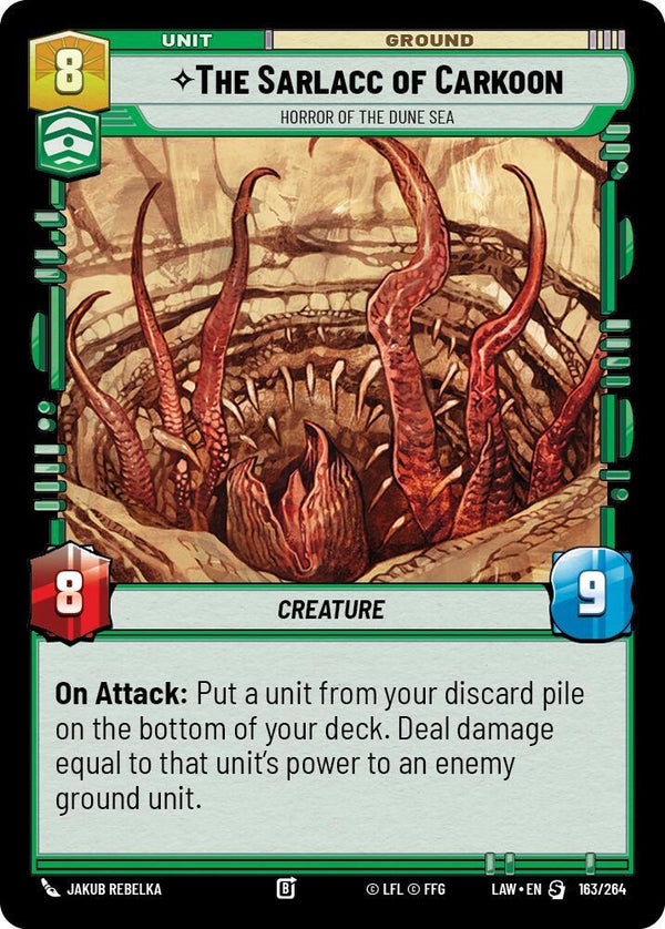 The Sarlacc of Carkoon - Horror of the Dune Sea - Star Wars Unlimited